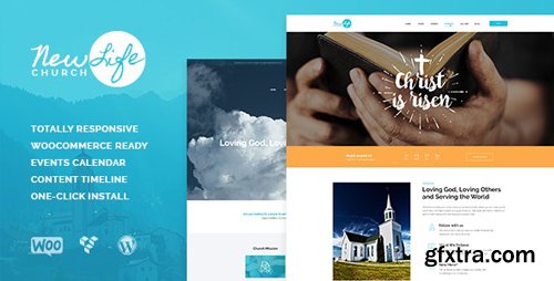 ThemeForest - New Life v1.1.3 - Church & Religion WordPress Theme - 13522936