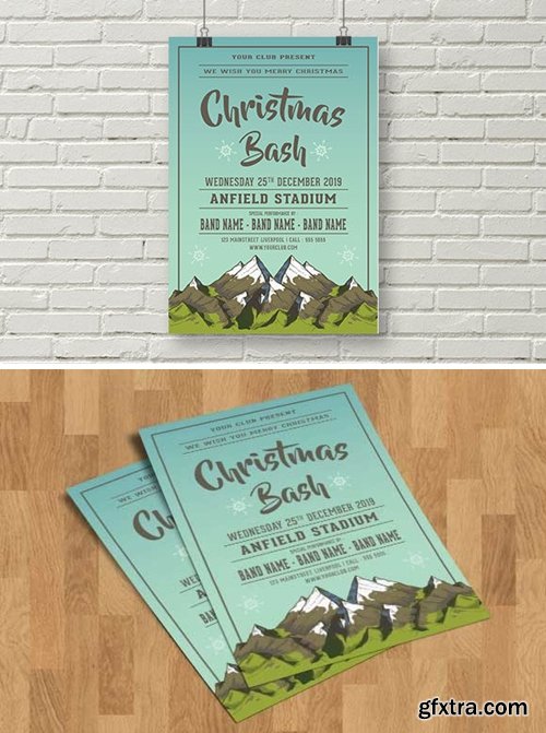 Christmas Bash Flyer Template 1831620