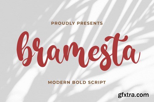 Bramesta - Modern Bold Script