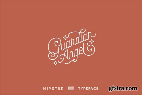 Hipster Style Script and Sans Typeface