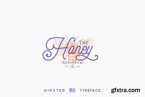 Hipster Style Script and Sans Typeface