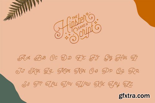 Hipster Style Script and Sans Typeface