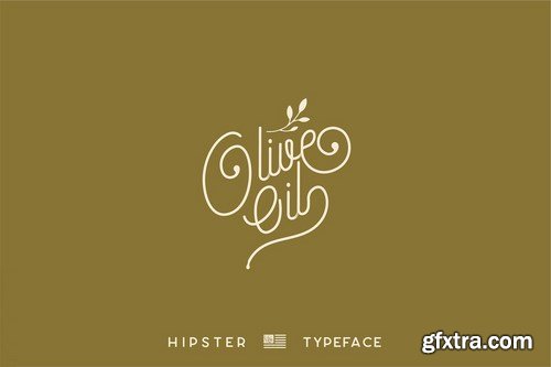 Hipster Style Script and Sans Typeface