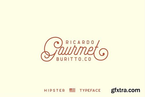 Hipster Style Script and Sans Typeface