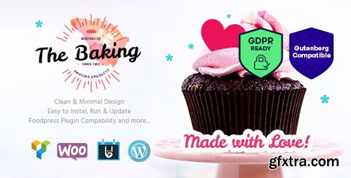 ThemeForest - Bakery v1.3.1 - Cake Shop / Cafe WordPress Theme - 17731477