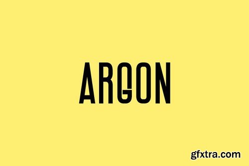 CM - ARGON - Display Headline Typeface 4174282