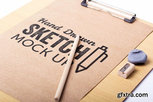 Sketch And Drawing Mockup Template #2