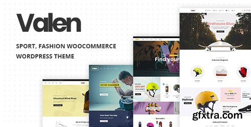 ThemeForest - Valen v1.5 - Sport, Fashion WooCommerce WordPress Theme - 22922379