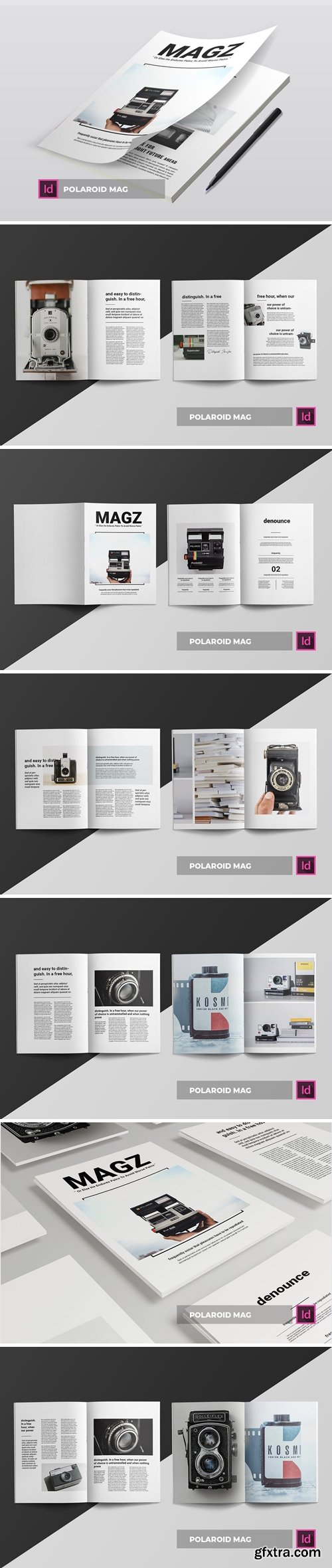 Polaroid Mag | Magazine Template