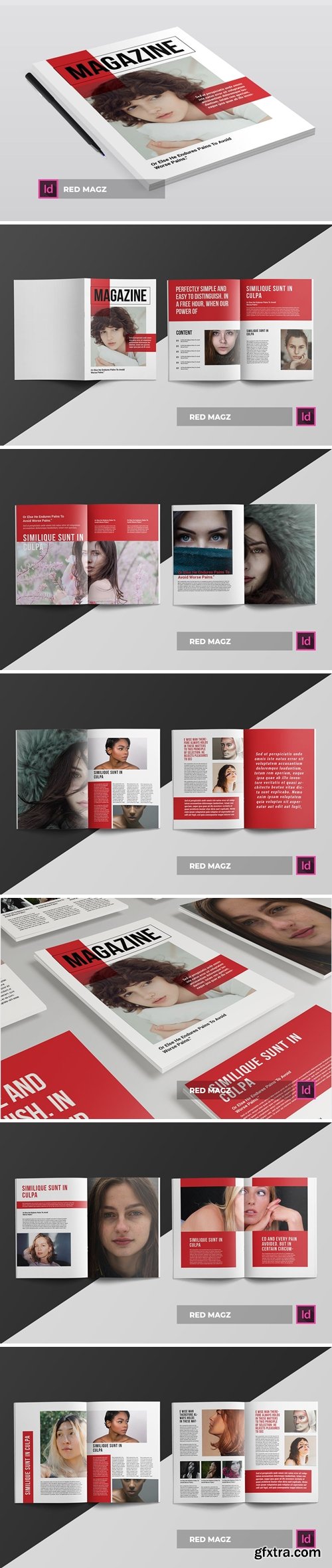 Red Mag | Magazine Template