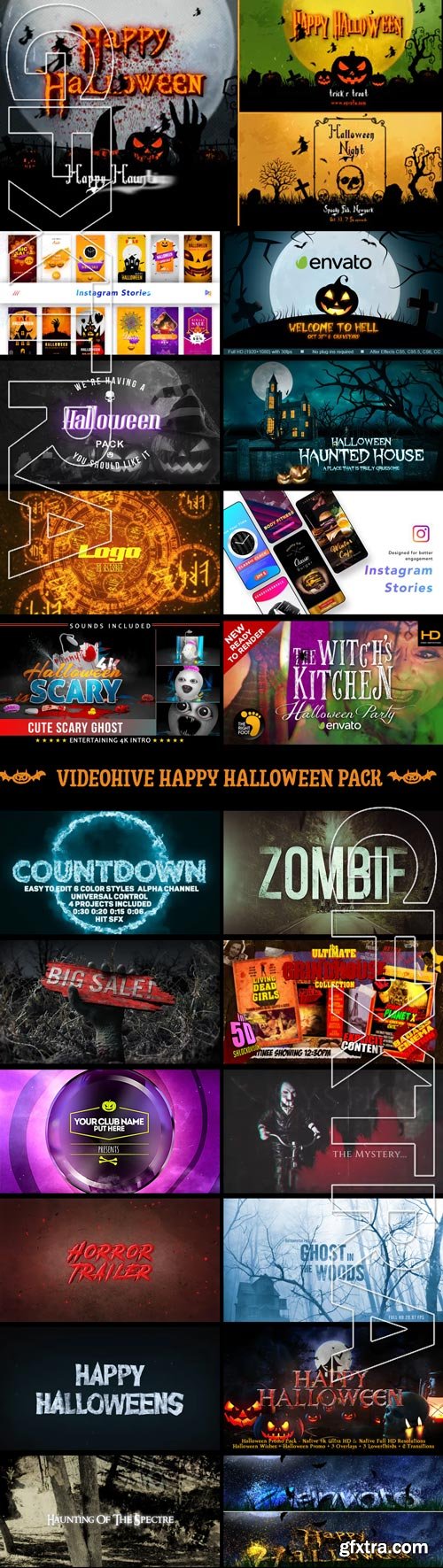 Videohive - Happy Halloween Pack - Daily Update!