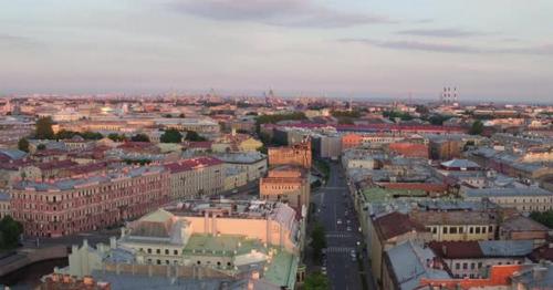 Aerial Panorama Of St.Petersburg 207 - 9XTSWNL