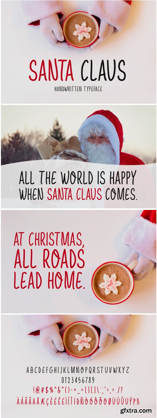 Santa Claus Font