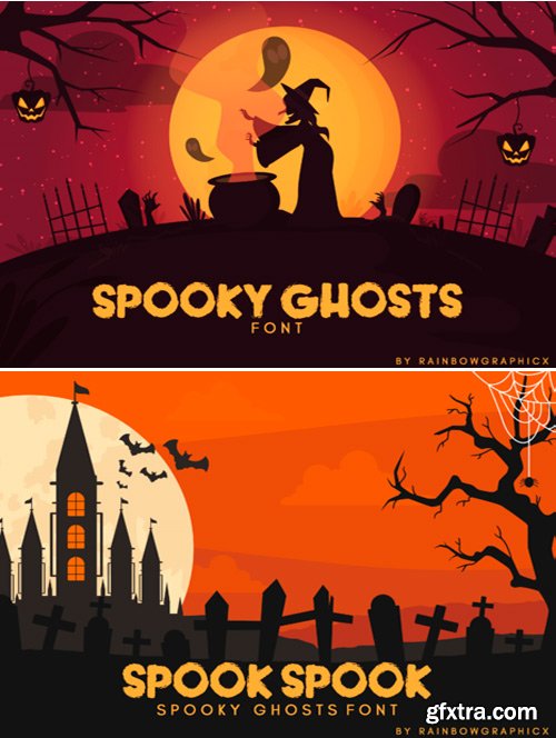 Spooky Ghosts Font