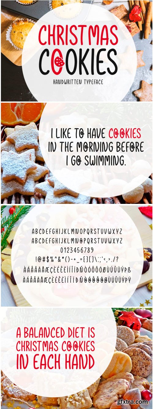 Christmas Cookies Font