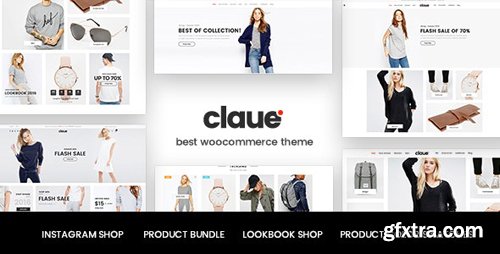 ThemeForest - Claue v1.6.1 - Clean, Minimal WooCommerce Theme - 18929281