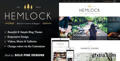 ThemeForest - Hemlock v1.8.1 - A Responsive WordPress Blog Theme - 8253073