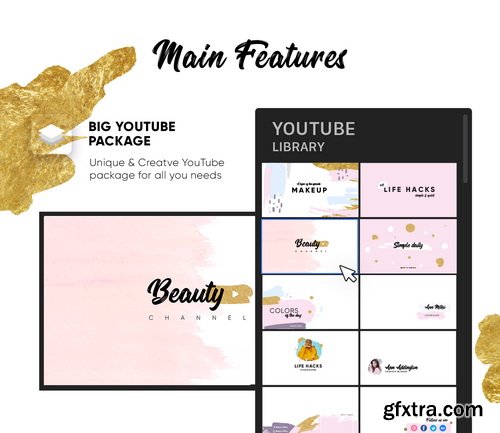 Videohive - Beauty Pro - Youtube Pack V.1.2 - 23165557