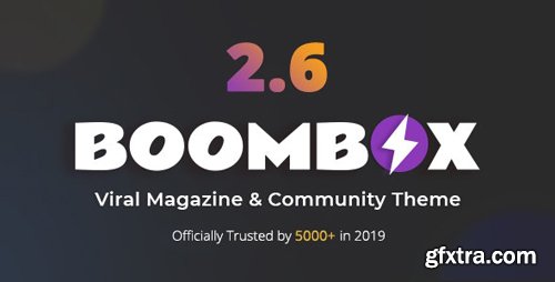 ThemeForest - BoomBox v2.6.0 - Viral Magazine WordPress Theme - 16596434 - NULLED