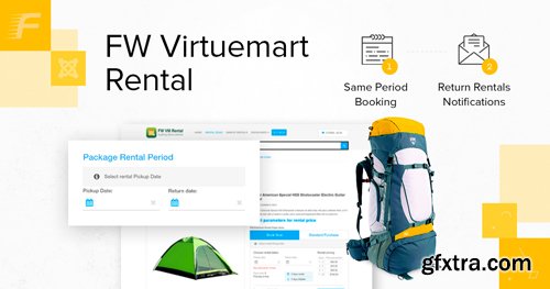 Fastw3b - FW Virtuemart Rental v3.7.0 - Joomla Extension