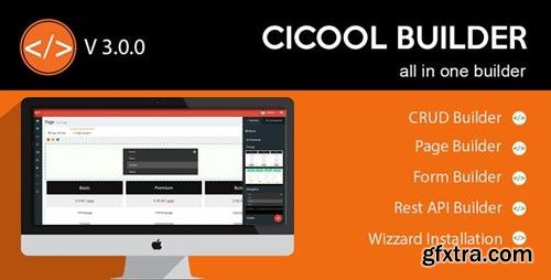 CodeCanyon - Cicool v3.0.0 - Page, Form, Rest API and CRUD Generator - 19207897