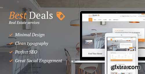 ThemeForest - Best Deals v1.4.3 - A Modern Property Sales & Rental WP - 13479462