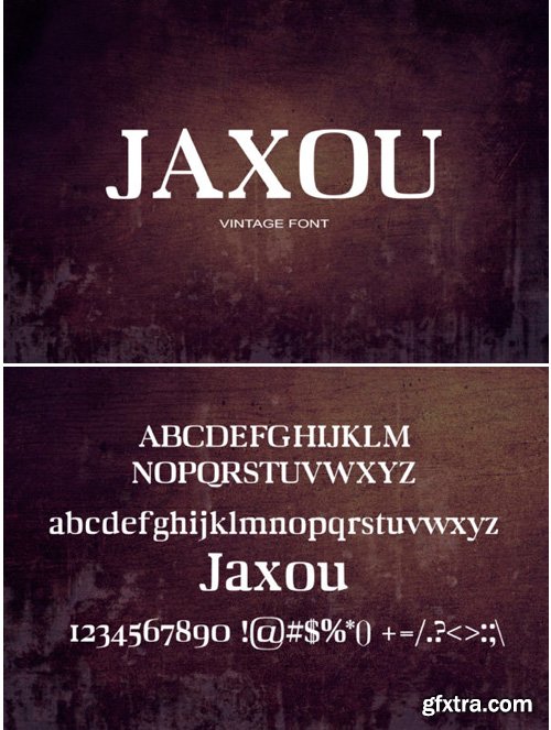 Jaxou Font