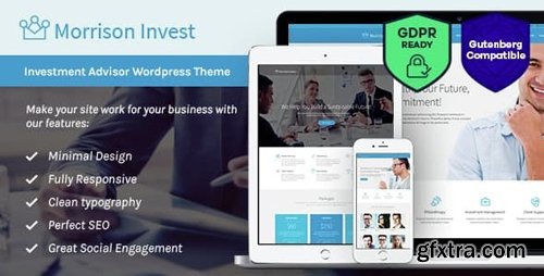 ThemeForest - Investments v1.6 - Business Financial Advisor WordPress Theme - 15341707