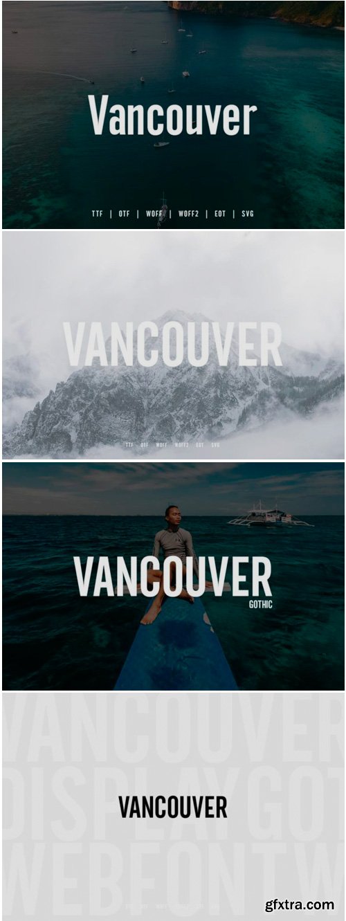 Vancouver Font