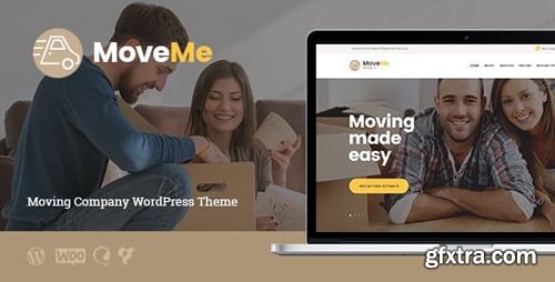 ThemeForest - MoveMe v1.2.2 - Moving & Storage Relocation Company WordPress Theme - 20365804