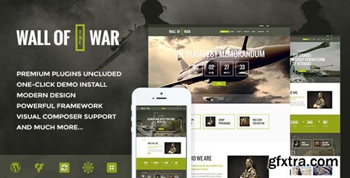 ThemeForest - Military Service v1.9.1 - Veterans Club Volunteer WordPress Theme - 12370769