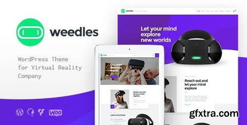 ThemeForest - Weedles v1.1.1 - Virtual Reality Landing Page & Store WordPress Theme - 20987341