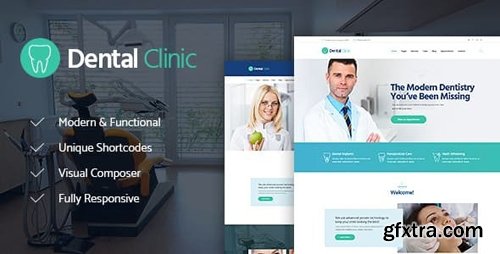 ThemeForest - Dental Clinic v1.2.1 - Medicine & Healthcare Doctor WordPress Theme - 20481794