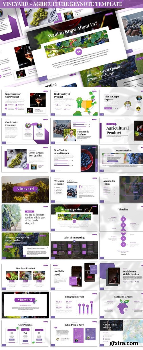 Vineyard - Agriculture Keynote Template