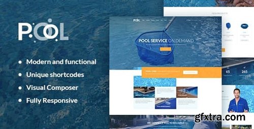 ThemeForest - Pool Services v1.1 - Swimming Pool Maintenance & Cleaning Services WordPress Theme - 17397434