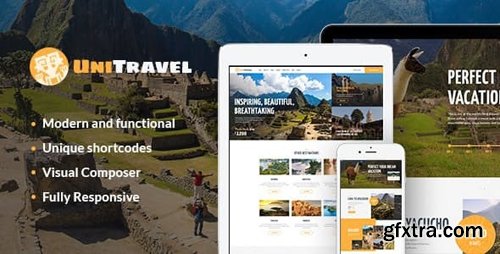 ThemeForest - UniTravel v1.2.1 - Travel Agency & Tourism Bureau WordPress Theme - 19670116