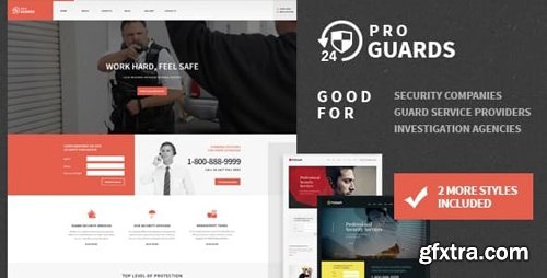 ThemeForest - ProGuards v1.5.0 - Safety Body Guard Security WordPress Theme - 13199602