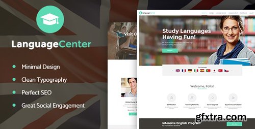 ThemeForest - Language Center v1.2 - Online School Education WordPress Theme - 19922905