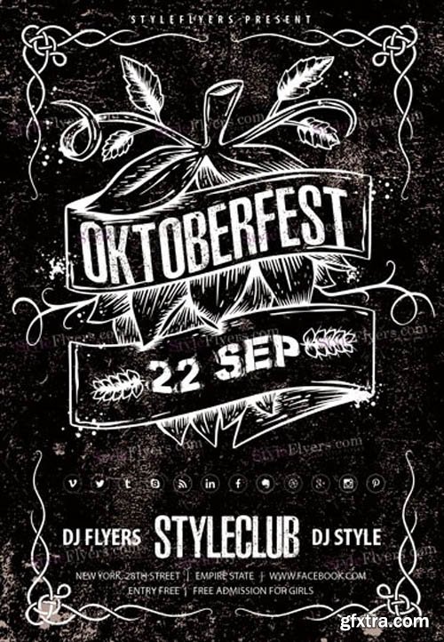 Oktoberfest V0210 2019 PSD Market Template