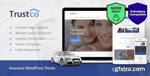 ThemeForest - Insurance v1.5 - Agency, Finance & Business WordPress Theme - 13209705