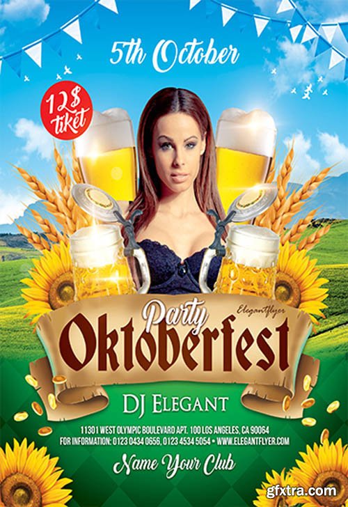 Oktoberfest V0110 2019 Premium PSD Flyer Template