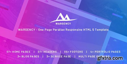ThemeForest - Wargency v1.0 - Onepage Creative Agency Responsive HTML5 Template - 24708794