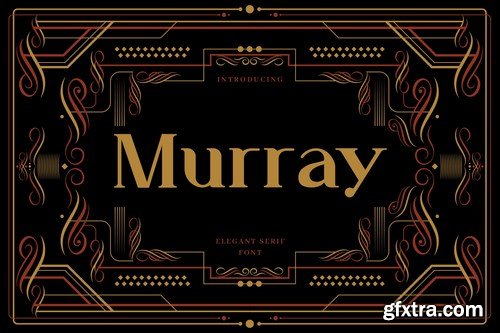 Murray - Art Deco Display Typeface