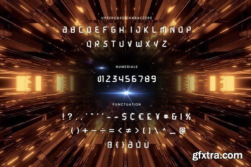 Azuria - Technology Science Font