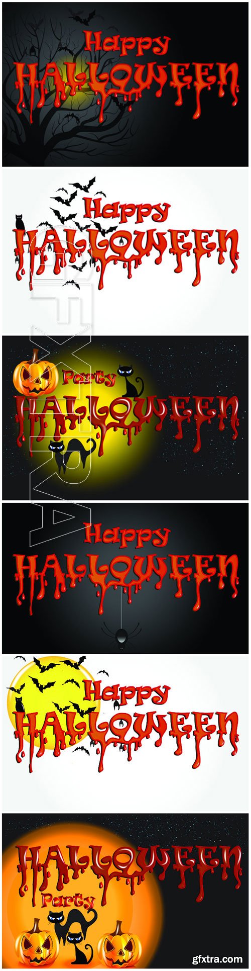 Halloween horror party background