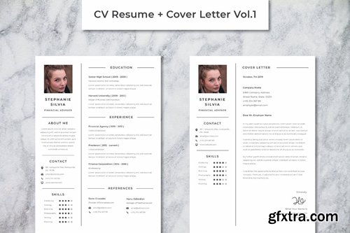 CV Resume Vol.1 (word file included)