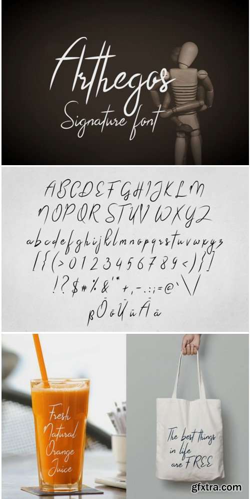 Arthegos Font