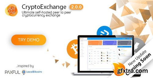 CodeCanyon - CryptoExchange v2.1.0 - Ultimate peer to peer CryptoCurrency Exchange platform (with self-hosted wallets) - 22764015 - NULLED