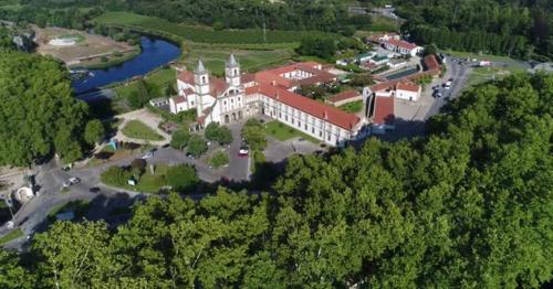 Centenary Monastery Aerial Footage - 9KQF37Y