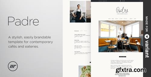 ThemeForest - Padre v1.1.0 - Cafe & Restaurant + Variant Page Builder - 11997844